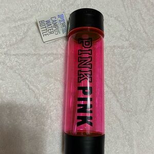 Victoria's Secret PINK Campus Water Bottle 24 Fl OZ Neon Pink NWT